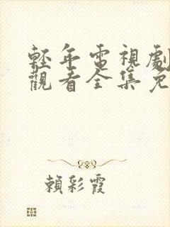 轻年电视剧在线观看全集免费高清