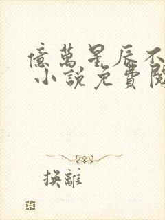 亿万星辰不及你 小说免费阅读