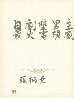 日剧双男主推荐最火电视剧