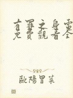 有罪之身电视剧免费观看全集超清