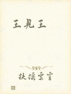 王见王封面