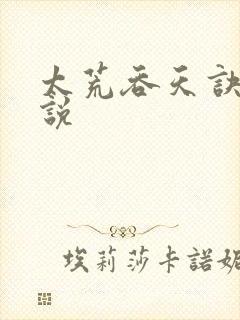 太荒吞天诀 小说