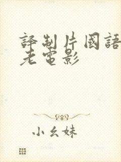 译制片国语配音老电影