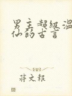 男主超级温柔谪仙的古言