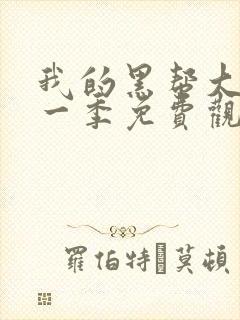 我的黑帮大佬第一季免费观看高清在线观看封面