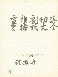 电视剧40集免费播放大全