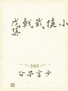 戊戟武侠小说全集