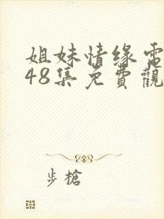 姐妹情缘电视剧48集免费观看全集封面