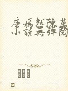 唐嫣然陈万里的小说无弹阅读封面