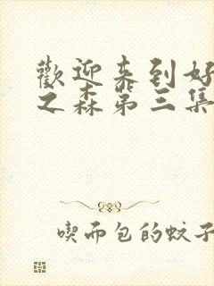 欢迎来到好精灵之森第三集在线观看