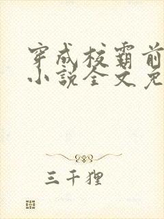 穿成校霸前男友小说全文免费阅读