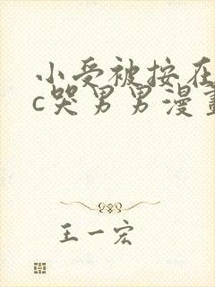 小受被按在墙上c哭男男漫画