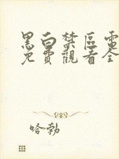 黑白禁区电视剧免费观看全集完整版