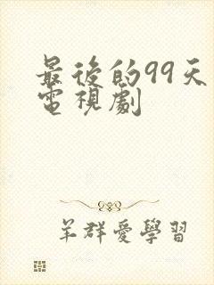 最后的99天 电视剧