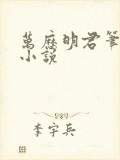 万历明君笔趣阁小说