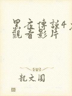 黑夜传说4免费观看影片