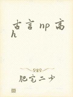 古言 np 高h封面