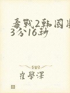 毒战2韩国版33分16秒