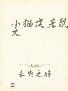 小猫捉老鼠的作文