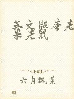 英文版唐老鸭和米老鼠