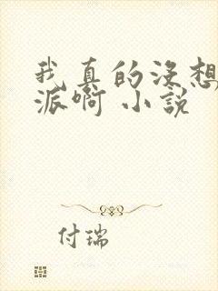 我真的没想当反派啊 小说