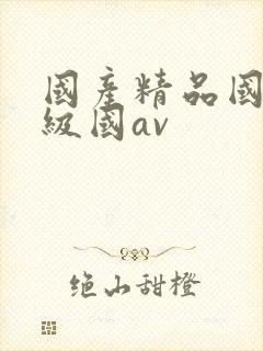 国产精品国产三级国av