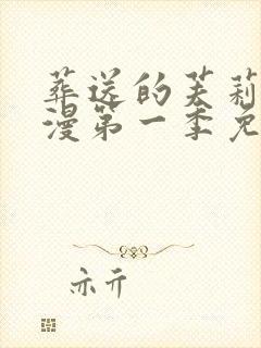 葬送的芙莉莲动漫第一季免费观看简体中文版