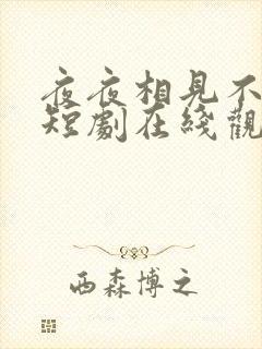 夜夜相见不识君短剧在线观看