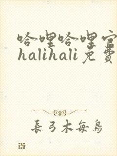 哈哩哈哩官网_halihali免费