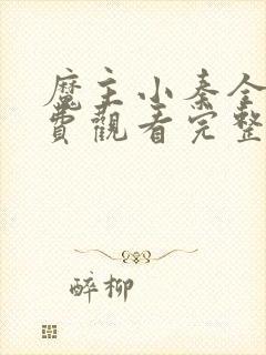 魔主小秦全集免费观看完整版