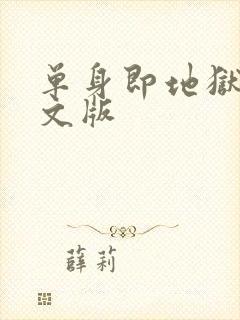 单身即地狱4中文版封面