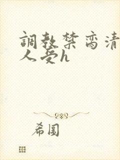 调教禁脔清冷美人受h