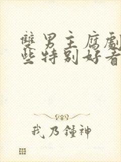 双男主腐剧有哪些特别好看的电视剧