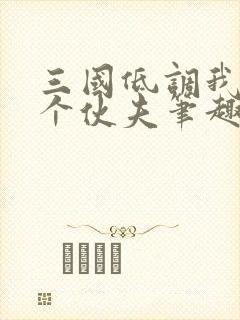 三国低调我只是个伙夫笔趣阁封面