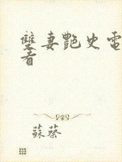 双妻艳史电影观看