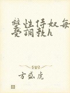 双性侍奴每日接受调教h