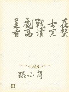 美剧战士在线观看高清完整版免费封面