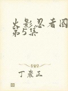 火影忍者国语版第5集