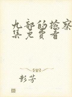 九部的检察官全集免费看