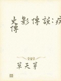 火影传说:疾风传封面