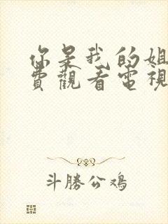 你是我的姐妹免费观看电视剧封面