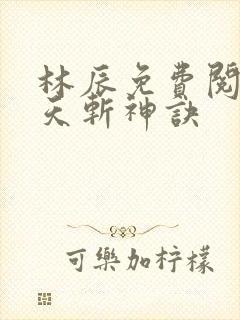 林辰免费阅读九天斩神诀