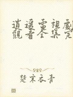 逍遥电视剧免费观看全集完整版40集封面