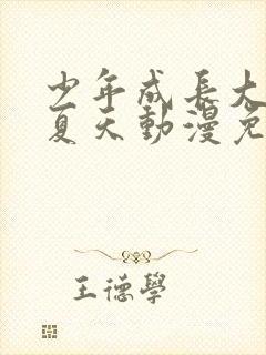 少年成长大人的夏天动漫免费观看全集