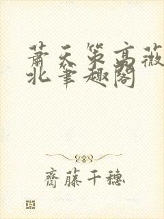 萧天策高薇薇燕北笔趣阁封面