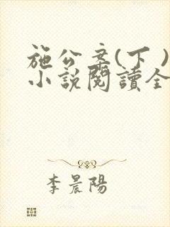 施公案(下 )小说阅读全文