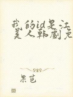 我的id是江南美人韩剧免费