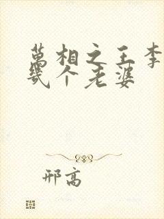 万相之王李洛有几个老婆