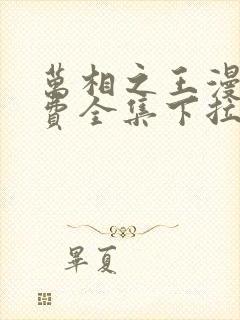 万相之王漫画免费全集下拉式漫画