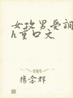 女攻男受调教高h重口文